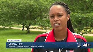 Kansas City-area Track Olympian Muna Lee to attend 'Going The Distance For Brain Injury' run