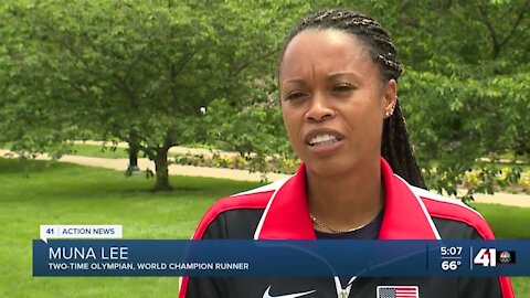 Kansas City-area Track Olympian Muna Lee to attend 'Going The Distance For Brain Injury' run