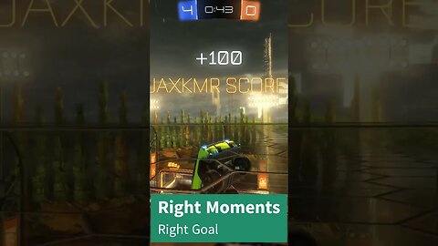 Right Moments Right Goal #RocketLeague #goals