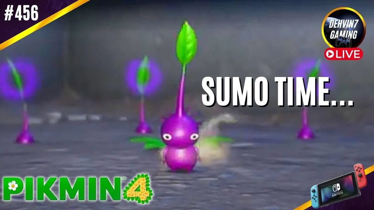 Farming Purple Pikmin and Completing Stages 100% | Pikmin 4