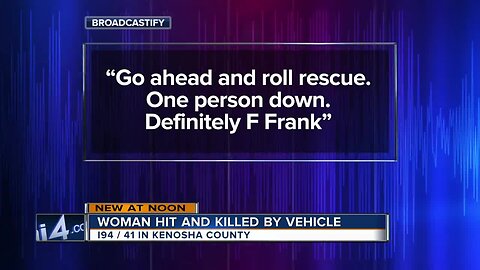 Woman killed on I-94 in Kenosha County