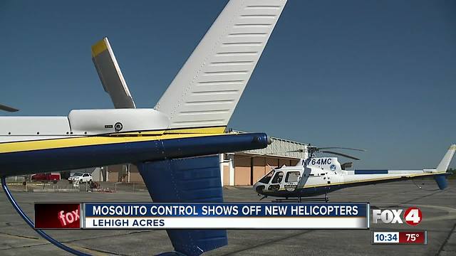 Lee County Mosquito Control upgrades to new helicopters