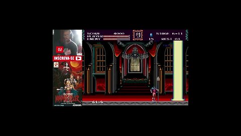 Primeira forma do drácula em "Vampire Killer" para o Mega Drive #Shorts