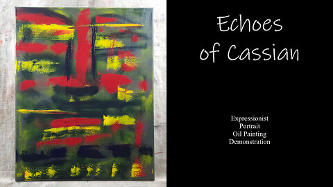 Echoes of Cassian: An Abstract Portrait Unveiled