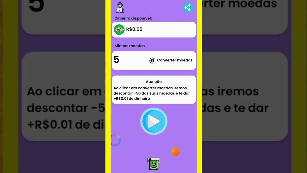 APP para GANHAR DINHEIRO ASSISTINDO VIDEOS 👉Ganhe R$1.50 via PIX🤑 App para Ganhar Dinheiro via Pix