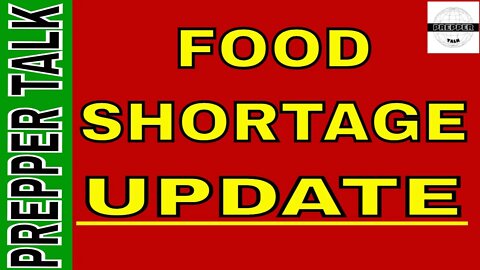 Food Shortage UPDATE #foodshortage @Bill n sheila