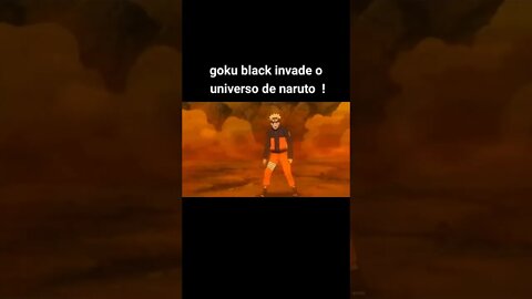 Goku Black Invade El Universo De Naruto