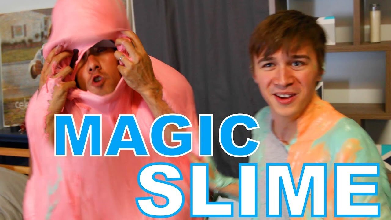 Amazing Magic Tricks with SLIME - 1,000LB SLIME PUDDLE