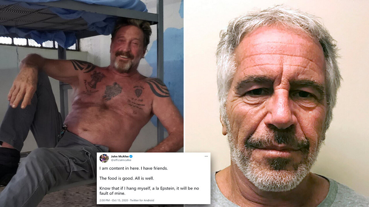 John McAfee: The Latest Jeffrey Epstein?