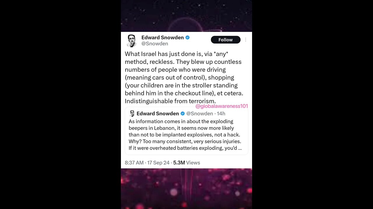 Wow Edward Snowden is right and so are the others in the X screenshots I shared.