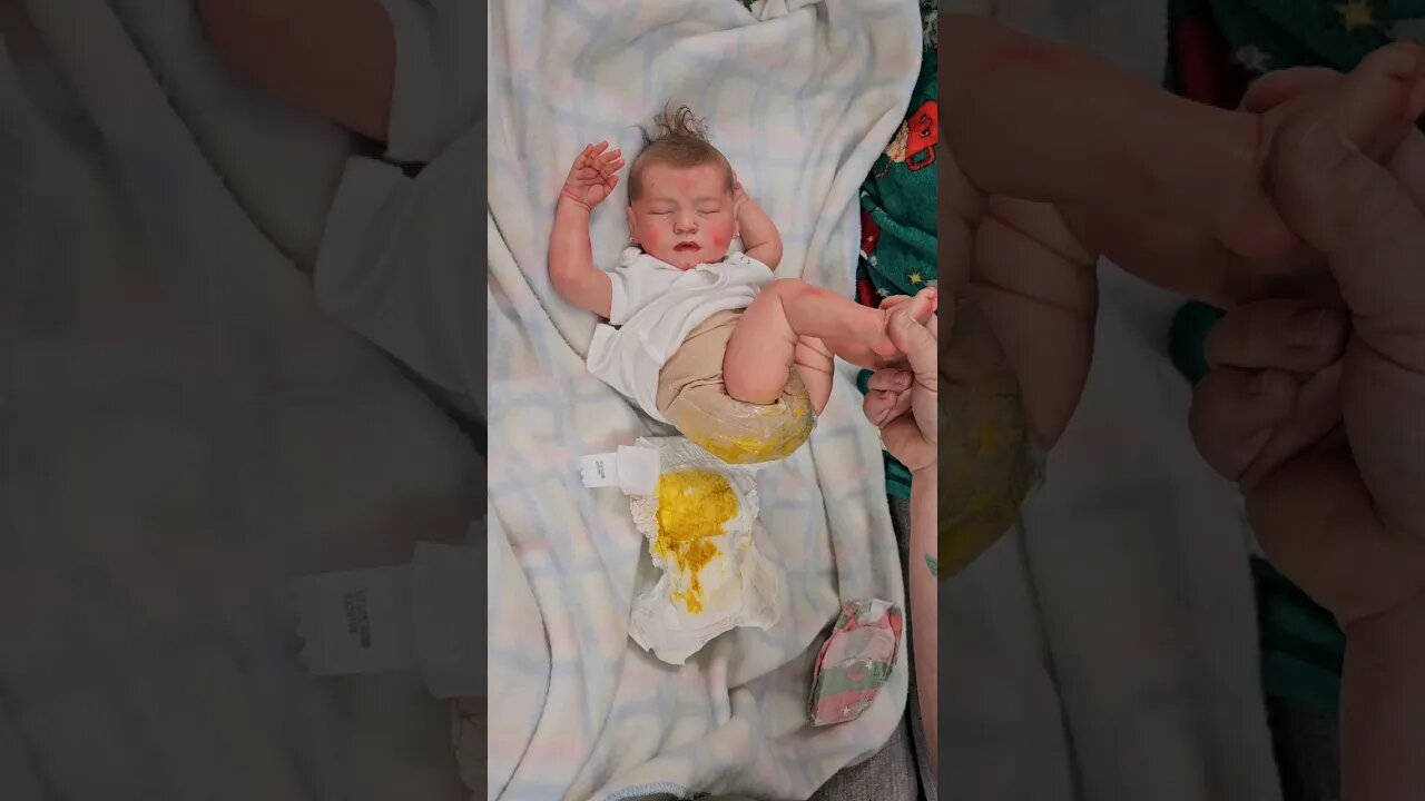 Reborn Baby Poop Explosion