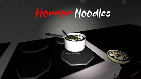 Horror Noodles - Making Noodles In a Haunted House