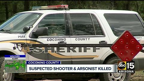 Alleged arsonist shot, killed after 10 day manhunt