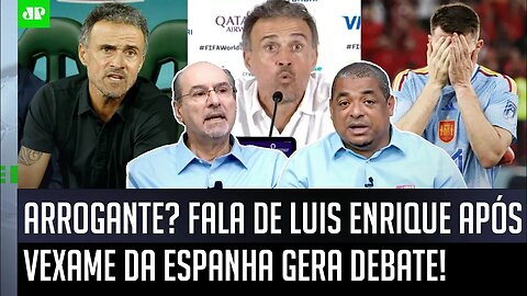 "Pô, ele NÃO TEM que DIZER ISSO!" Fala do técnico da Espanha após ELIMINAÇÃO na Copa é CRITICADA!