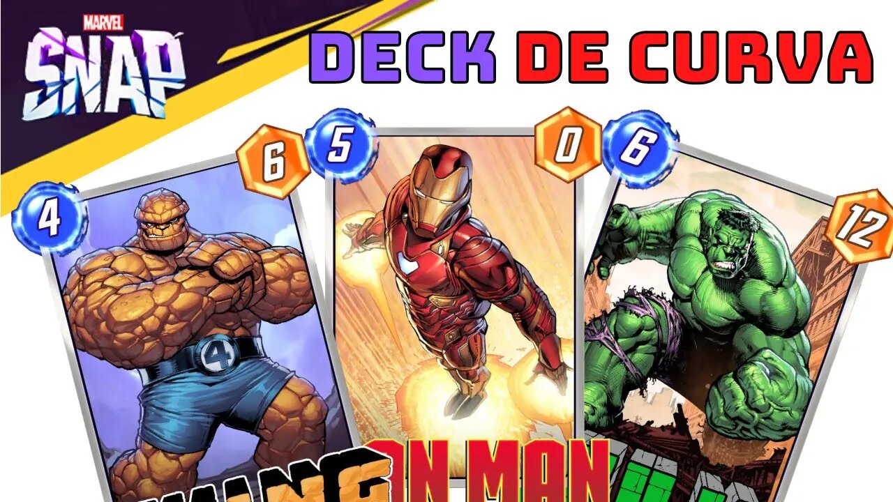 Deck de curva para iniciar forte no Marvel Snap #marvelsnap