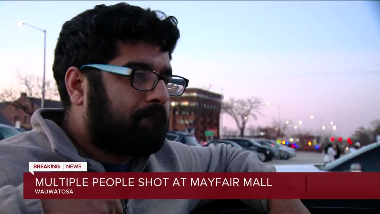 Reaction from witnesses of the Mayfair Mall mass shooting