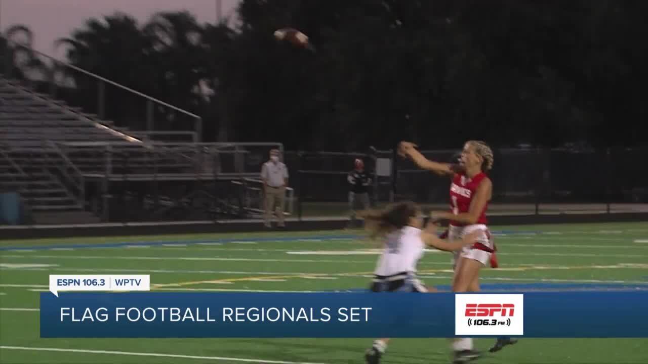 Flag football regional playoff action to get underway