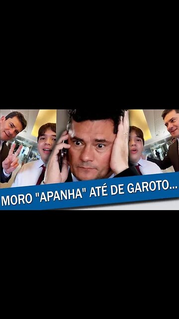 URGENTE! SÉRGIO MORO “APANHA” DE GAROTO E DÁ UM PESCOTAPA NO MENINO!