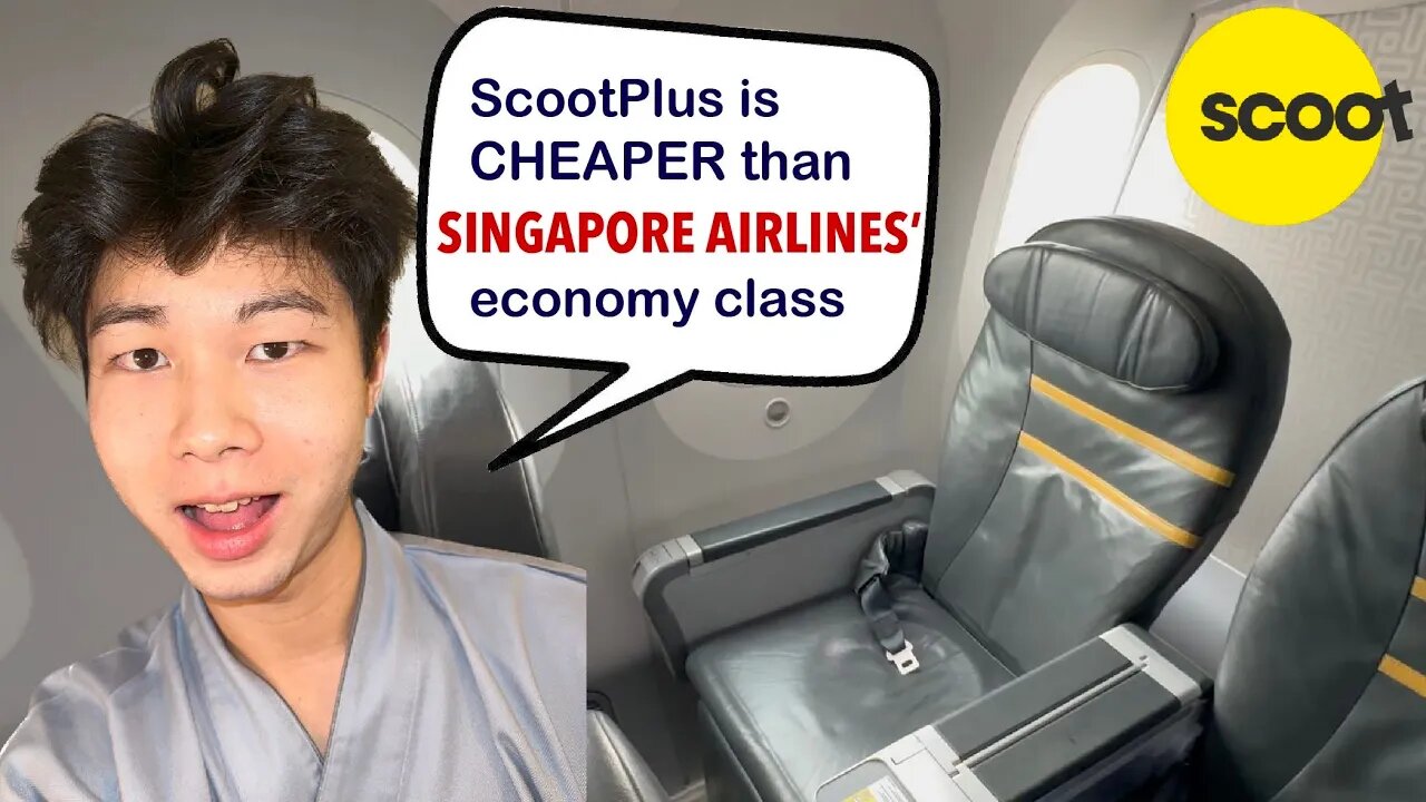 SCOOT Airline's SCOOTPLUS: Filthy Plane, Comfy Seats