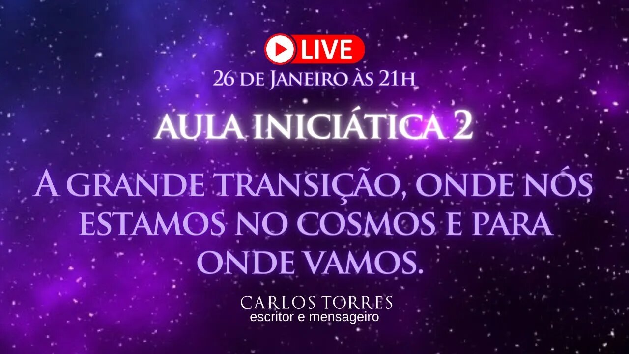 Aula 2 - A grande transição, onde nós estamos no cosmos e para onde vamos.