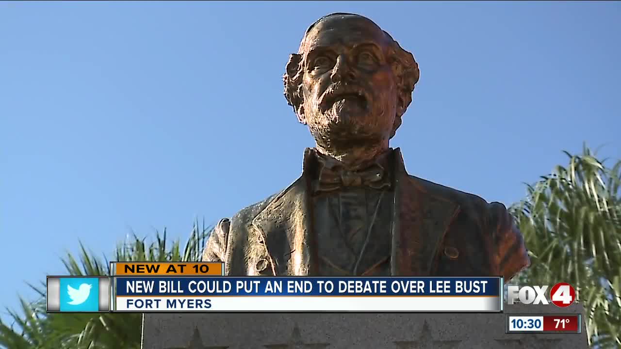 New bill could keep confederate statue in Fort Myers