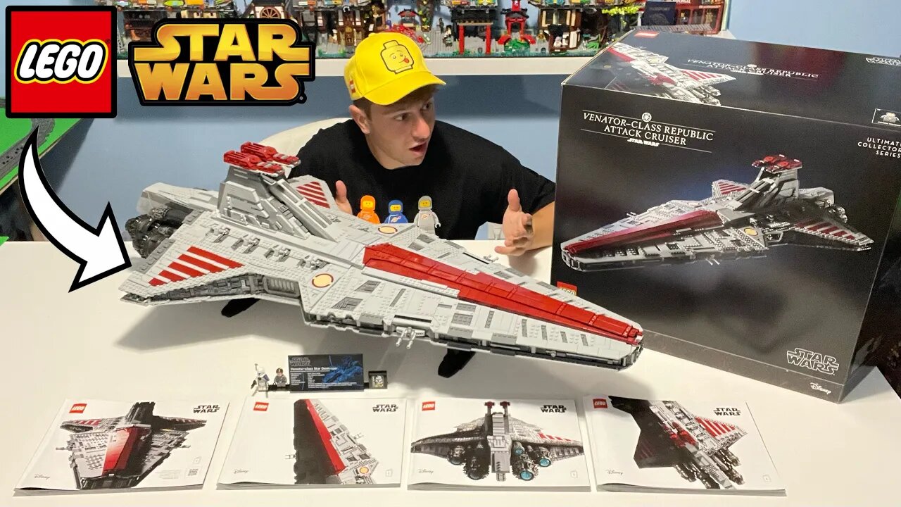 LEGO Venator-Class Republic Attack Cruiser EARLY Review | LEGO Star Wars Ultimate Collector Series