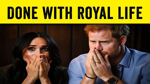 🔴 WHOA: HARRY SAYS GOODBYE TO ROYAL DUTIES FOREVER
