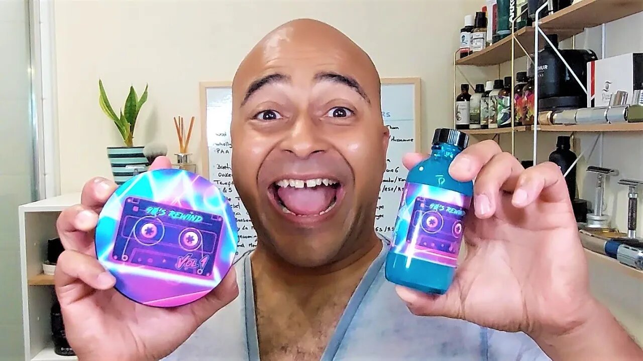 ASMR SHAVE 90's REWIND by First Line Shave, first try.