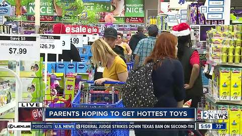 Crowds flock to Toys R Us on Thanksgiving