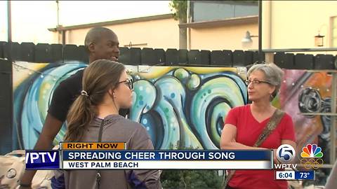 Spreading cheer through song in West Palm Beach