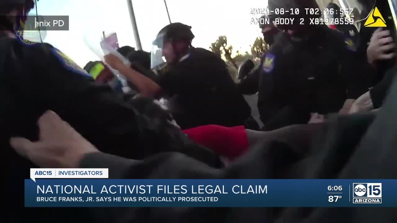 National activist files legal claim