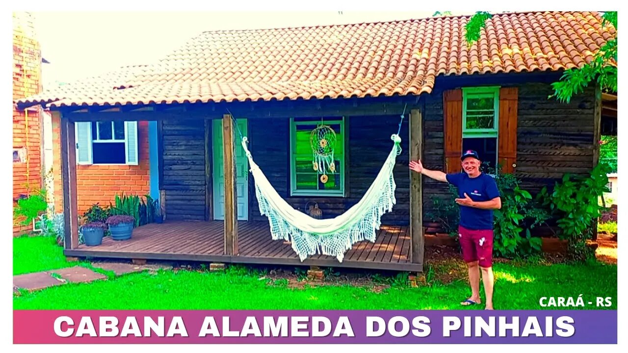 CABANA ALAMEDA DOS PINHAIS CARAÁ RS | Contato 51 99249-7585 #cabanas #pousadas #turismors