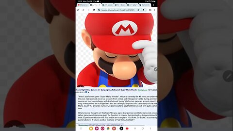 mario "fans" are now boycotting mario wonder of the voice of Mario