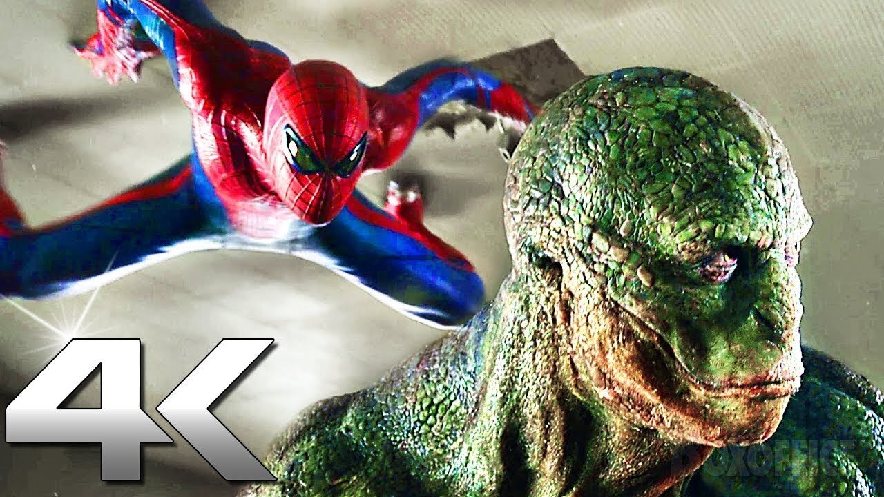 SPIDER-MAN Vs EL LAGARTO Mejores Escenas de Acción 4K ᴴᴰ