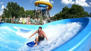flowrider - Nick - 15 at Soak City, Kings Island