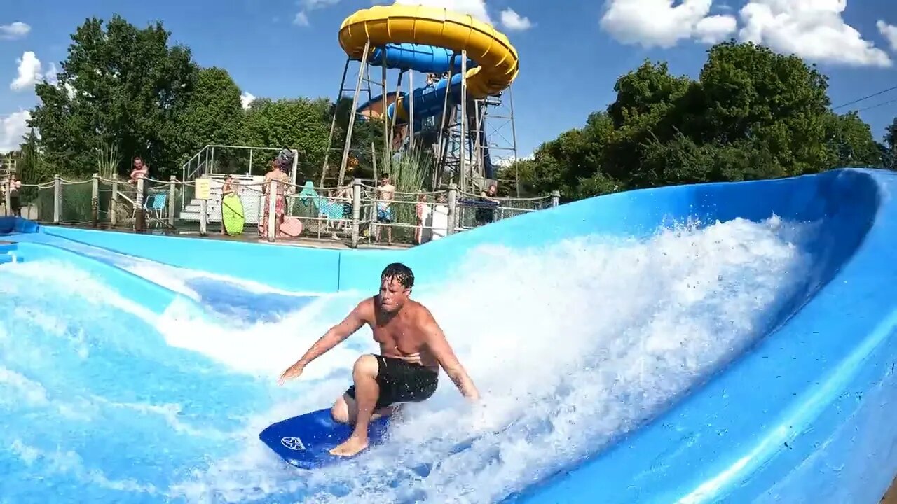 flowrider - Nick - 15 at Soak City, Kings Island