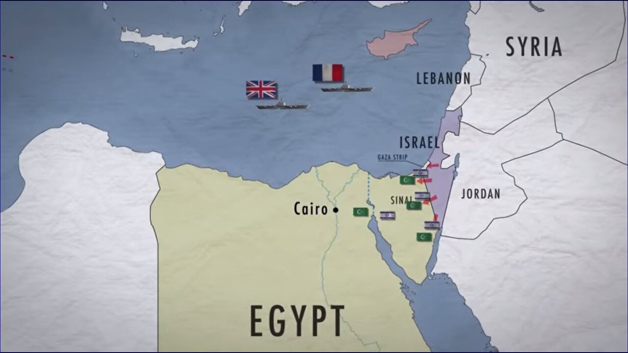 Suez Crisis 1956 (All Parts) Epic History TV- War Lessons.