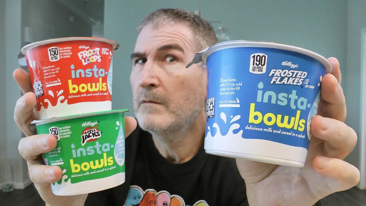 INFLATION-FIGHTING CEREAL? Kelloggs Insta-Bowls Cereal Review 😮