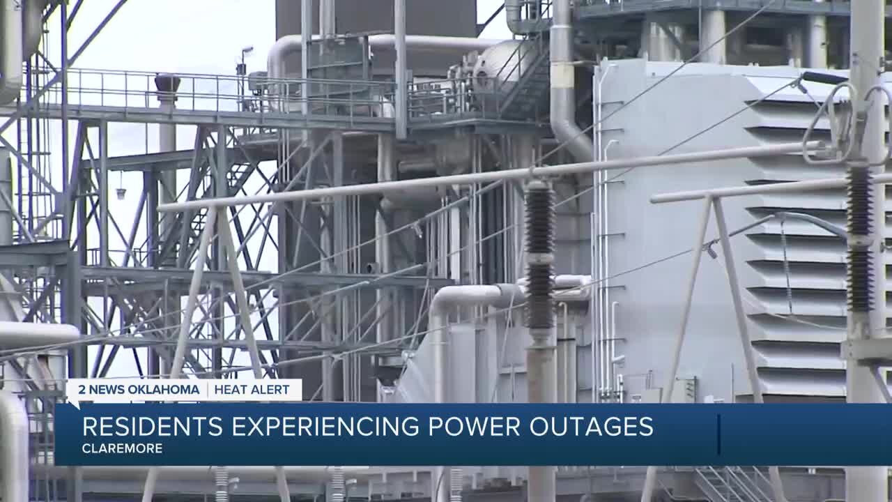 Residents experiencing power outages