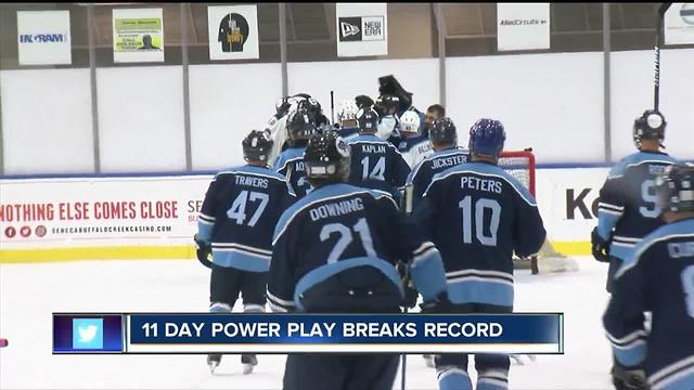 11 Day Power Play breaks record