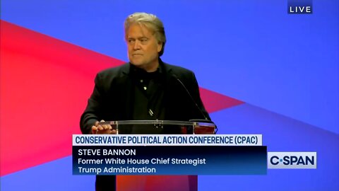 8/5/2922: Steve Bannon CPAC Texas. End The Federal Reserve