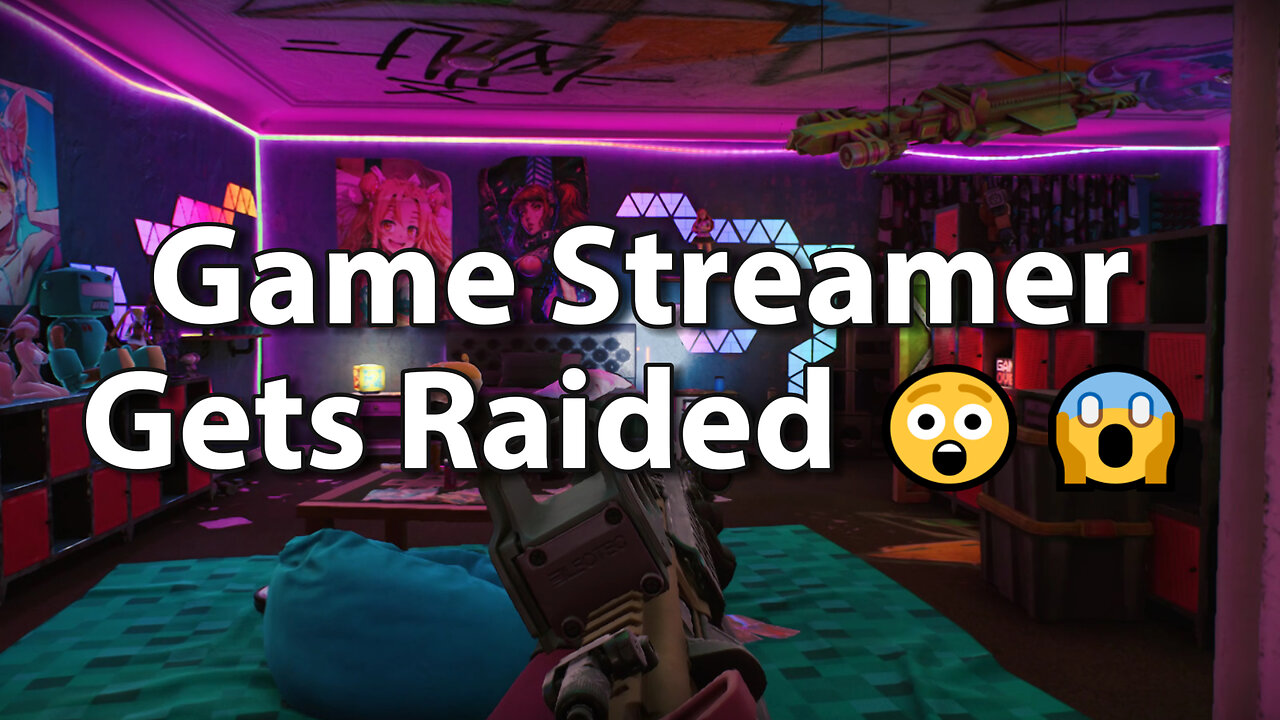 Game Streamer Gets Raided 😲😱