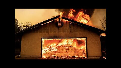 D.E.W. COINCIDENCE THEORY! CALIFORNIA WILD FIRE HAPPENING RIGHT NOW IS DIRECTLY NEXT TO PARADISE!