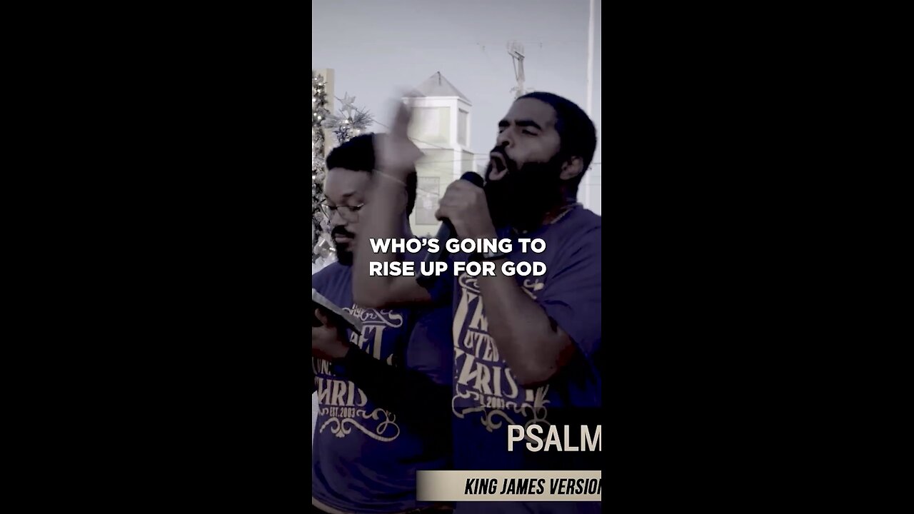 Who will rise up for God against the evil doers? ⚔️ #IUIC #Belize