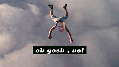 man forgets parachute & falls 10,000ft
