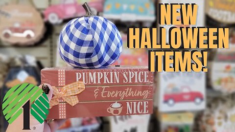 FALL HAS ARRIVED AT DOLLAR TREE! | NEW ITEMS | STORE WALK THRU! #DOLLARTREE #halloween