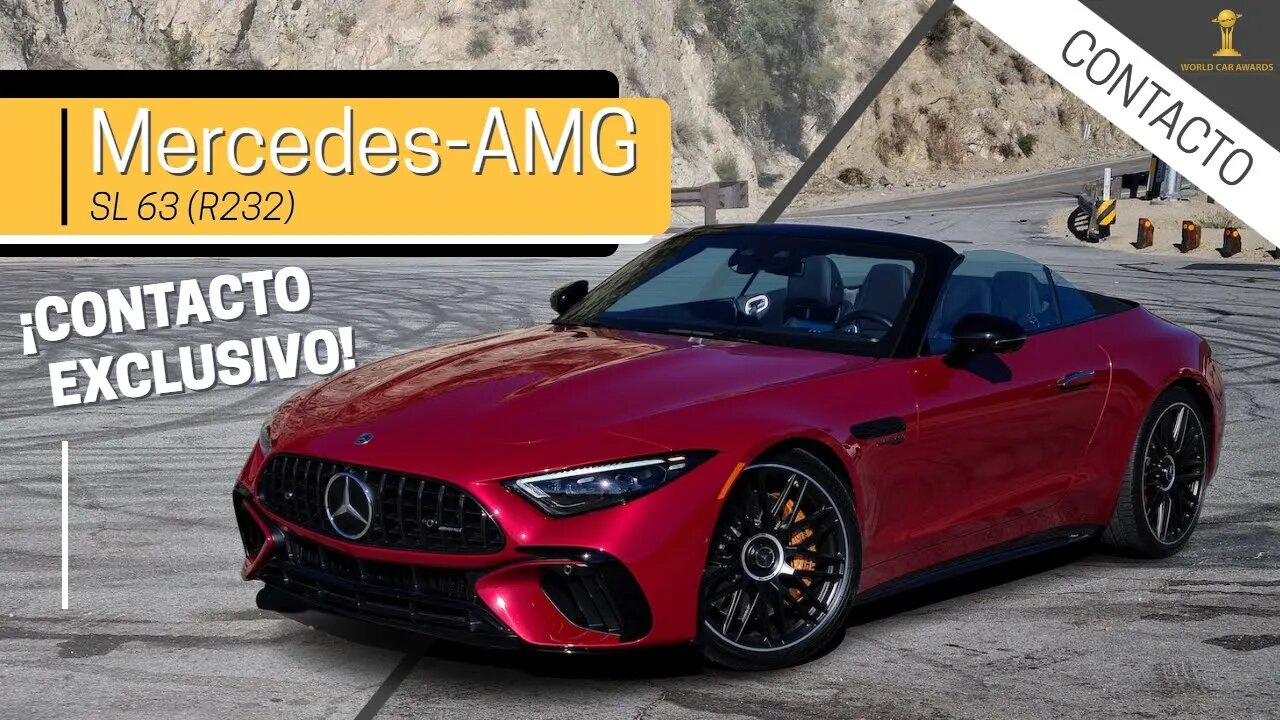 Mercedes-AMG SL 63 2023 (R232) - CONTACTO EXCLUSIVO para Colombia