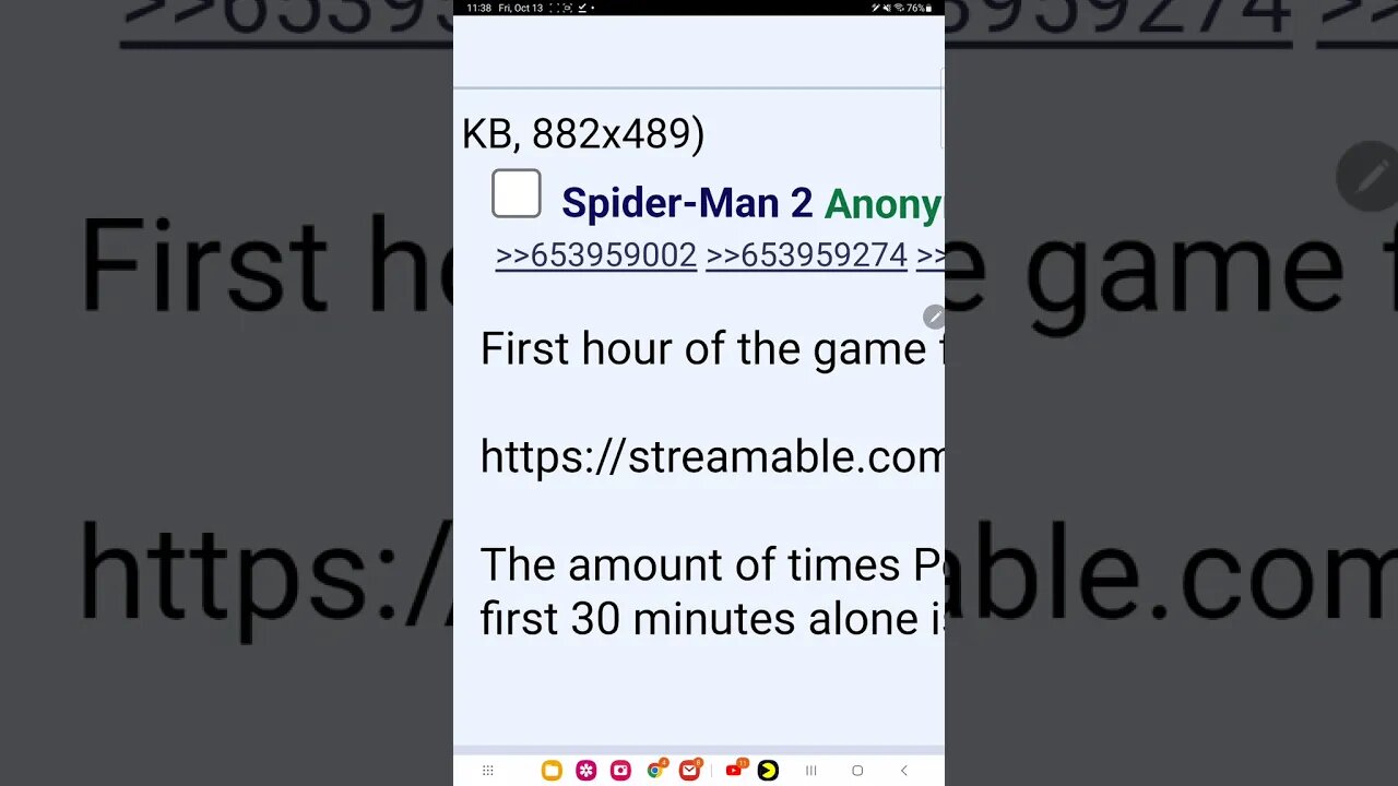 spider man 2 1st hour leaked