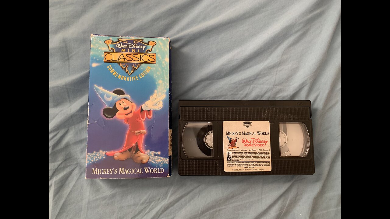 Mickey's Magical World (1988 VHS)