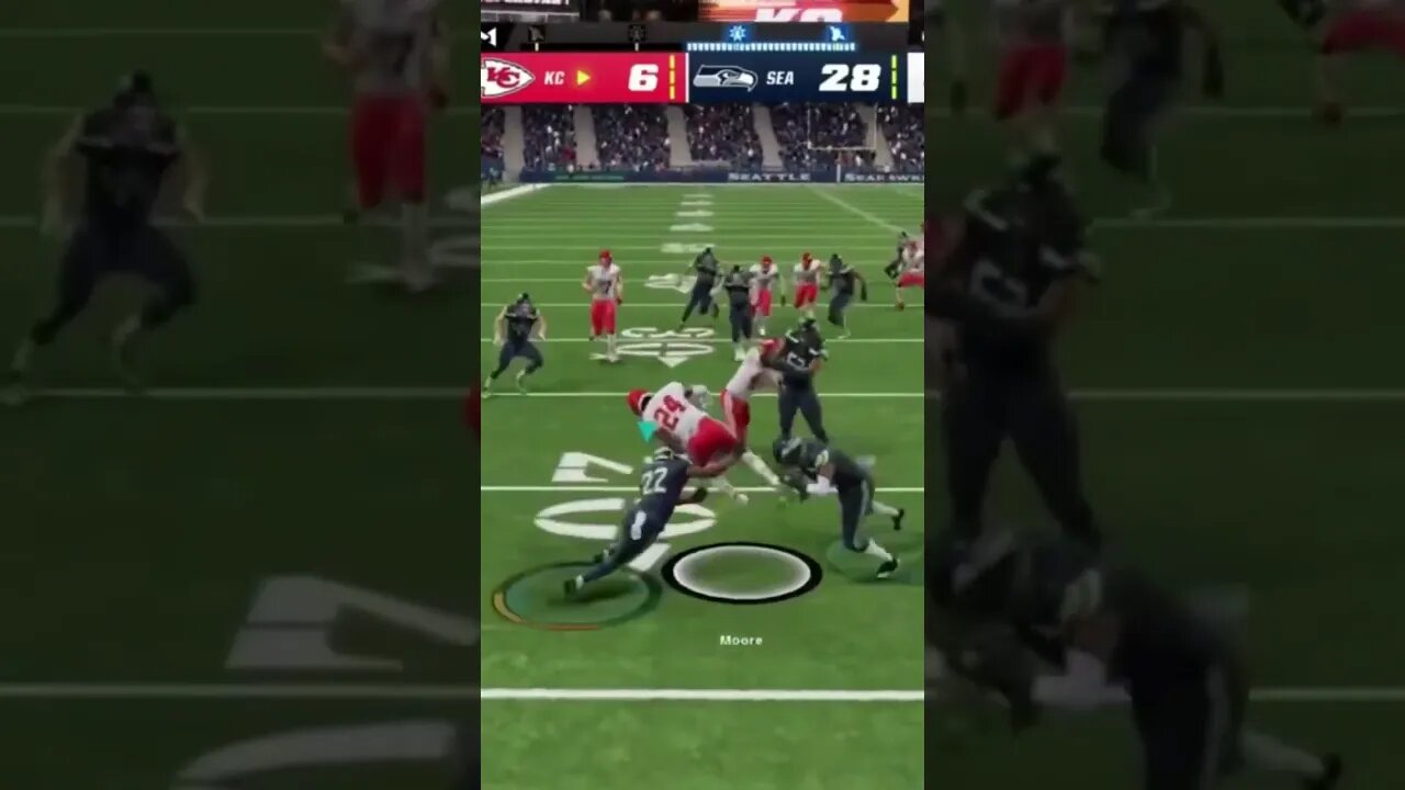 HE TRIED TO GET FANCY AND THIS HAPPENED…. #madden23 #fail